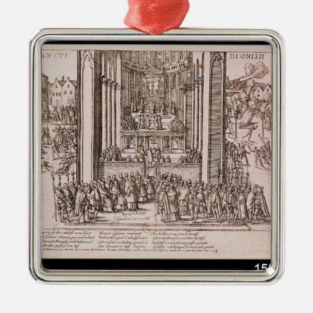 Abjuration of Henri IV Metal Ornament (Front)