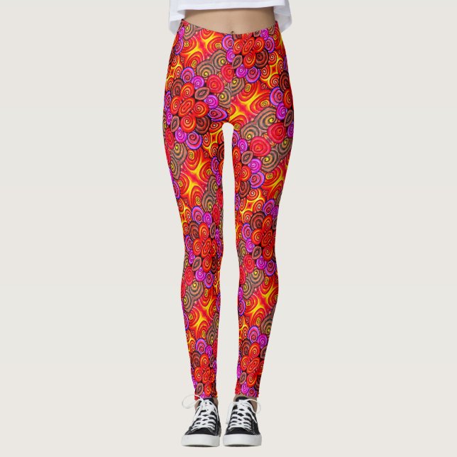 ABL - 132 - Fire - Leggings (Front)