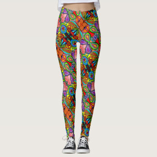 ABL - 305 - Art cellulaire - Leggings