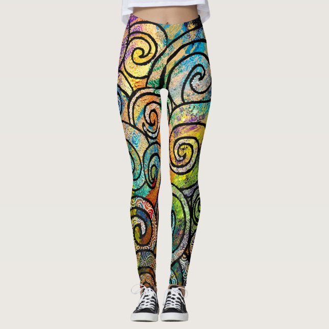 ABL - 307 - Cheveux de Medusa - Leggings (Devant)