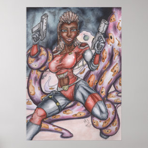 Able Abe Studios Space Adventures' #4 print