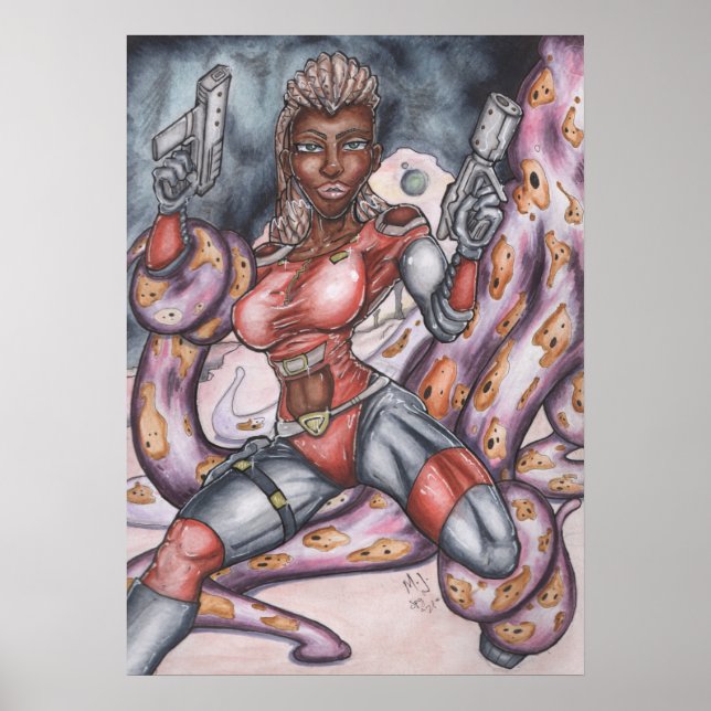 Able Abe Studios Space Adventures' #4 print (Front)