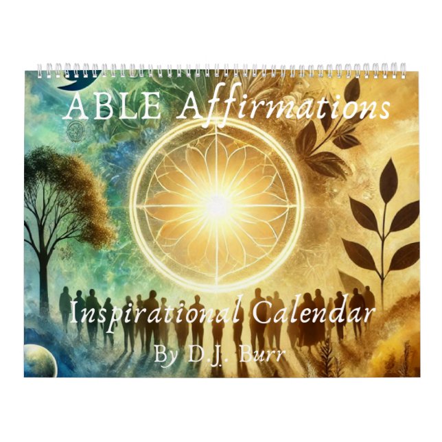 ABLE Affirmations Inspirational Calendar (Cover)