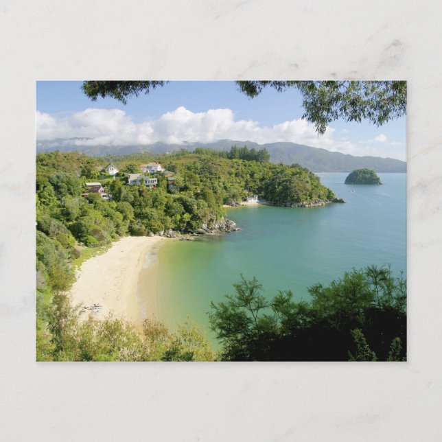 Able Tasman NP, Nelson, New Zealand. The many Postcard (Front)