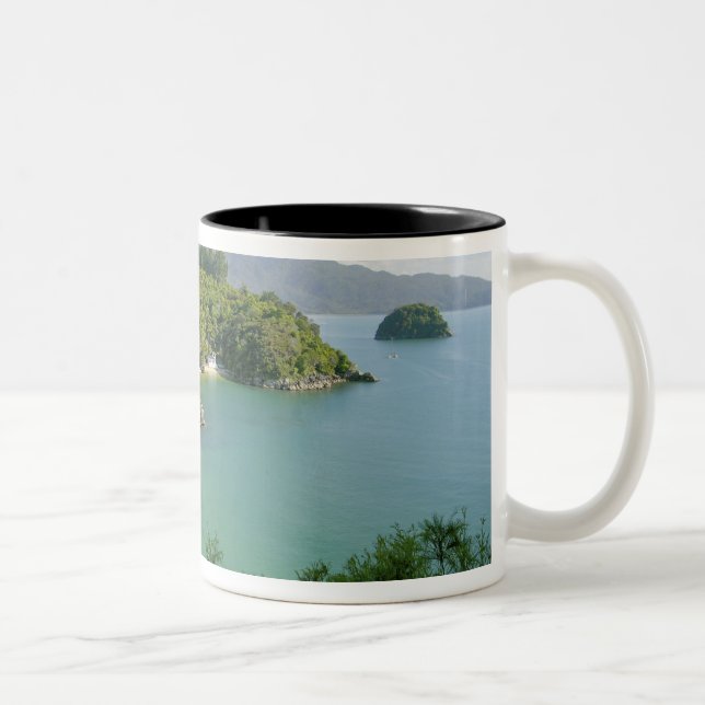 Able Tasman NP, Nelson, New Zealand. The many Two-Tone Coffee Mug (Right)