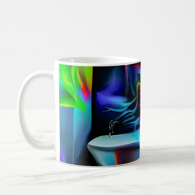 Ablutophobia 2 coffee mug (Left)