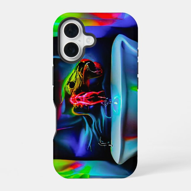 Ablutophobia 2 iPhone 16 case (Back)