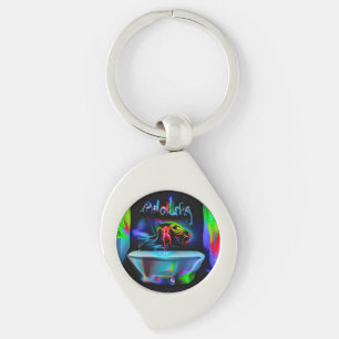 Ablutophobia 2 keychain