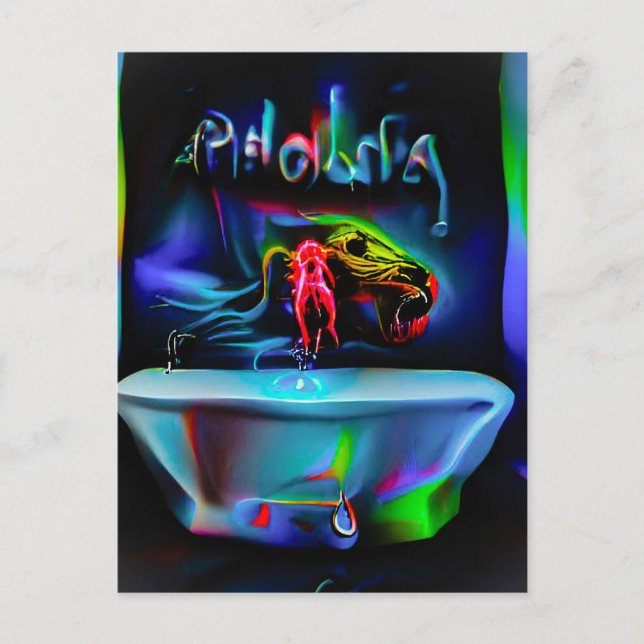 Ablutophobia 2 postcard (Front)