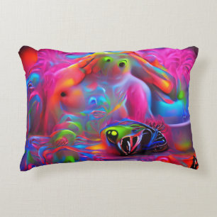 Ablutophobia accent pillow