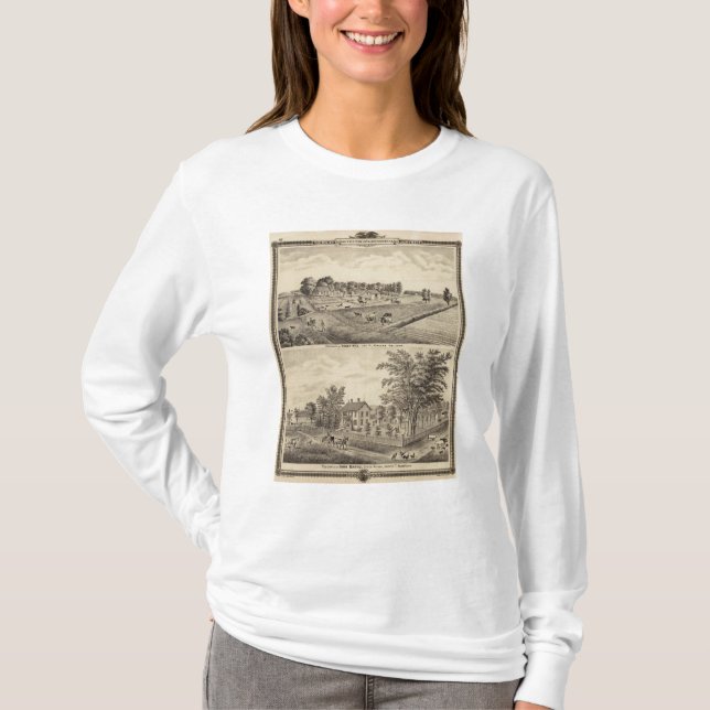 Abner Hill and John Barto residences T-Shirt (Front)