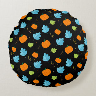 Abóbora Round Pillow