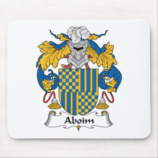 Aboim Family Crest Mouse Pad