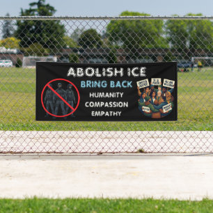 Abolish ICE   Bring Back Compassion and Empathy Banner