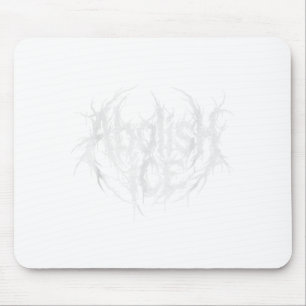 Abolish Ice Heavy Metal Resist Graphic Art Mouse Pad