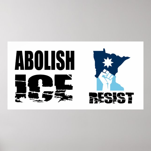 Abolish ICE Poster (Front)