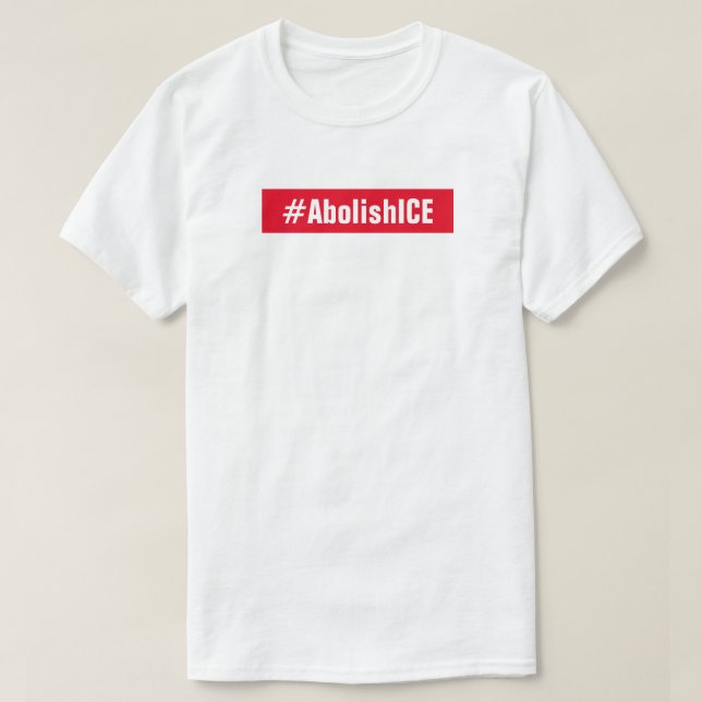 Abolish ICE Protest Now Vote in November T-Shirt (Design Front)
