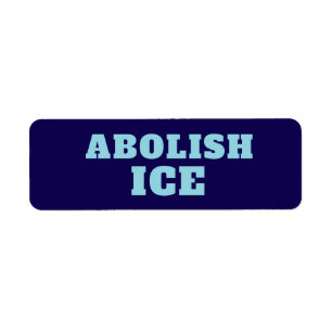 Abolish ICE Protest Sticker Decal 