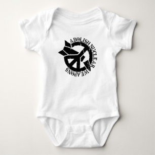 Abolish Nuclear Weapons Baby Bodysuit