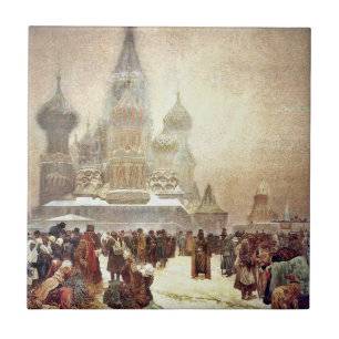Abolition of Serfdom in Russia 1914 Tile