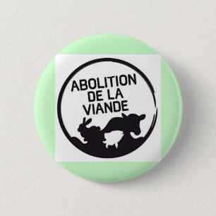 abolition of the meat SWIPES IN! 2 Inch Round Button