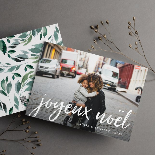 Abondance d'hiver | Carte de vœux photo de vacance (Créateur téléchargé)