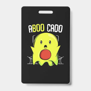 Aboocado Avocado Halloween Badge