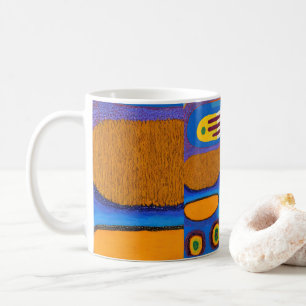 Aboriginal Abstract Art Vol 04 Coffee Mug