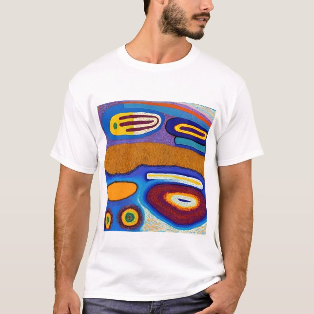 Aboriginal Abstract Art Vol 04 T-Shirt (Front)