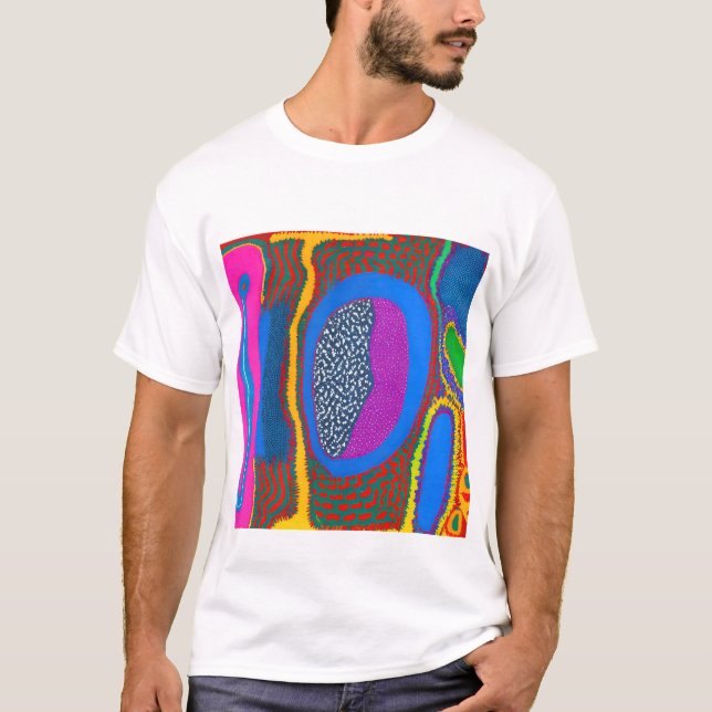 Aboriginal Abstract Art Vol 07 T-Shirt (Front)