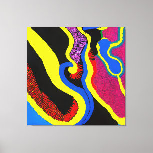 Aboriginal Abstract Art Vol 11 Canvas Print