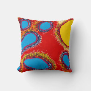 Aboriginal Abstract Art Vol 12 Throw Pillow