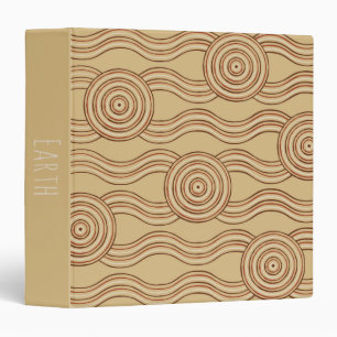 Aboriginal art earth binder