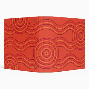 Aboriginal art fire binder