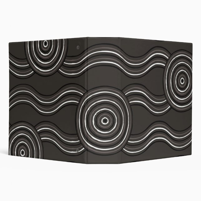 Aboriginal art storm binder (Background)