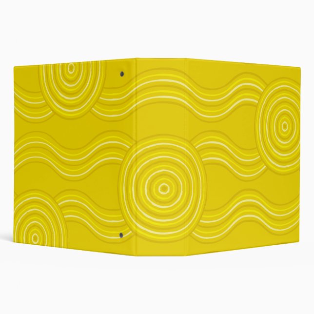 Aboriginal art wattle binder (Background)