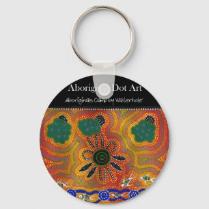 Aboriginal Artwork Keychain