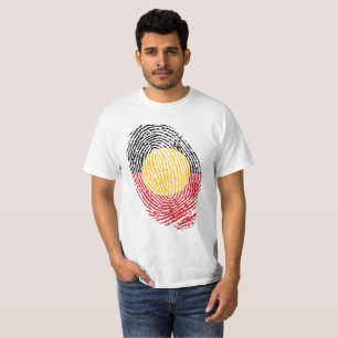 Aboriginal Australia fingerprints T-Shirt