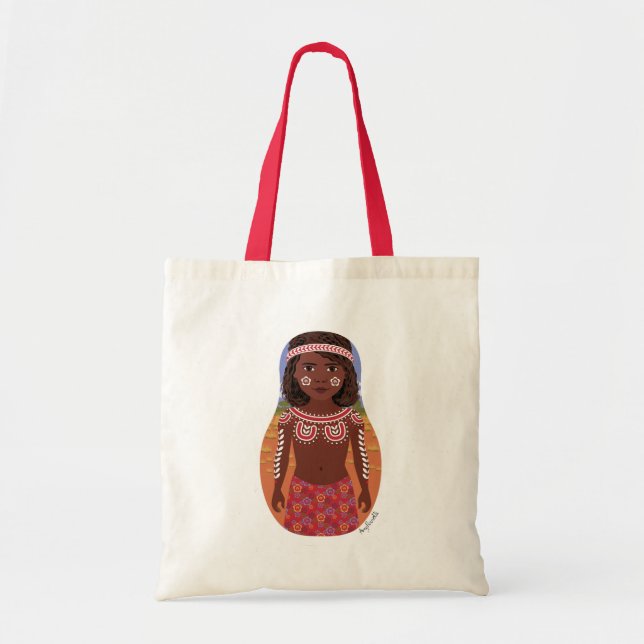 Aboriginal Australian Matryoshka Bag (Front)
