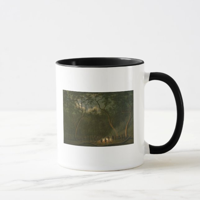 Aboriginal Coroboree in Van Diemen's Land Mug (Right)