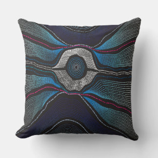 Aboriginal Design 3 Throw Pillow