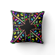 Aboriginal design cushion