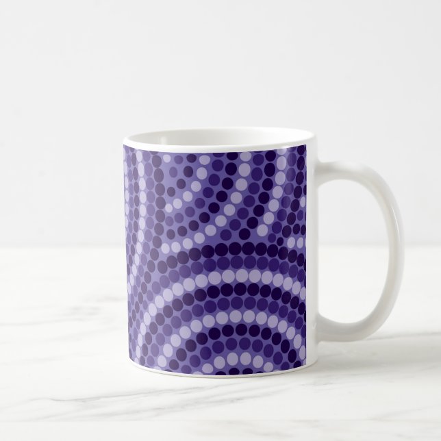 Aboriginal Dot Painting Coffee Mug (Right)