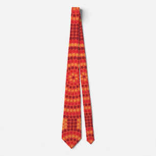 Aboriginal dot painting tie
