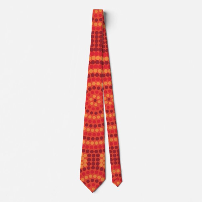 Aboriginal dot painting tie (Front)