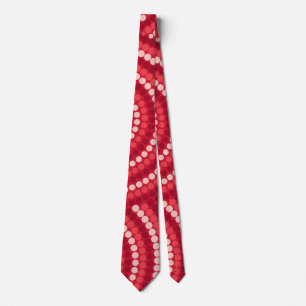Aboriginal dot painting tie