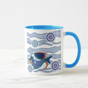 Aboriginal Fish Mug