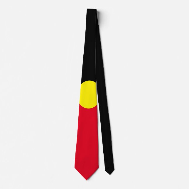 Aboriginal flag tie (Front)