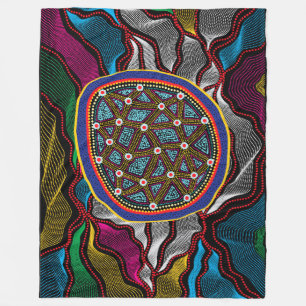 Aboriginal Fleece Blanket