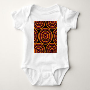 Aboriginal Life cycle Baby Bodysuit